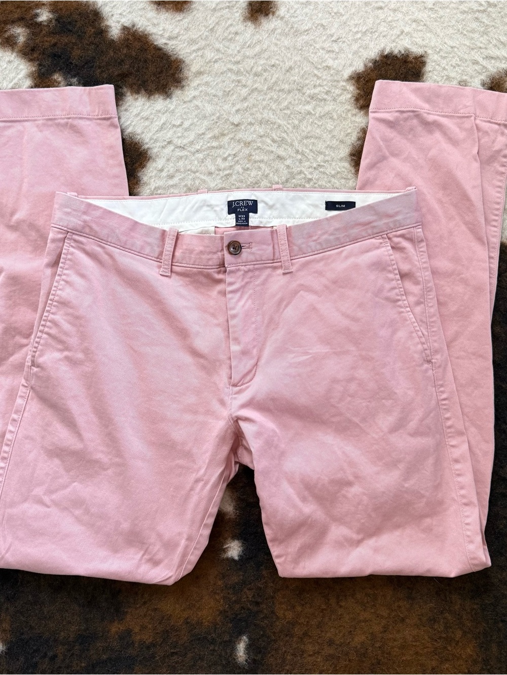 J. Crew Pink Chino Pants